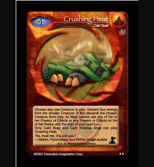 Crushing Heat - Foil